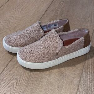 Toms Teddy Tan Slip-On Shoes